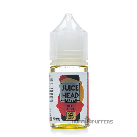 juice head salts guava peach 30ml e-juice bottle