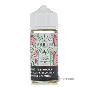 kilo e liquids watermelon lime 100ml e-juice bottles