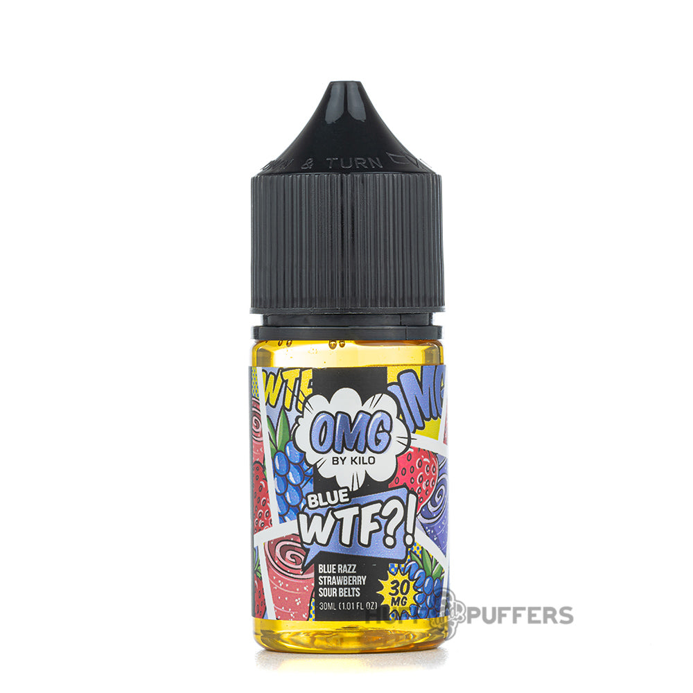 Blue WTF Salt Nicotine E-Juice 30mL | OMG by Kilo Blue WTF Salt Nicotine E-Juice 30mL | OMG by Kilo