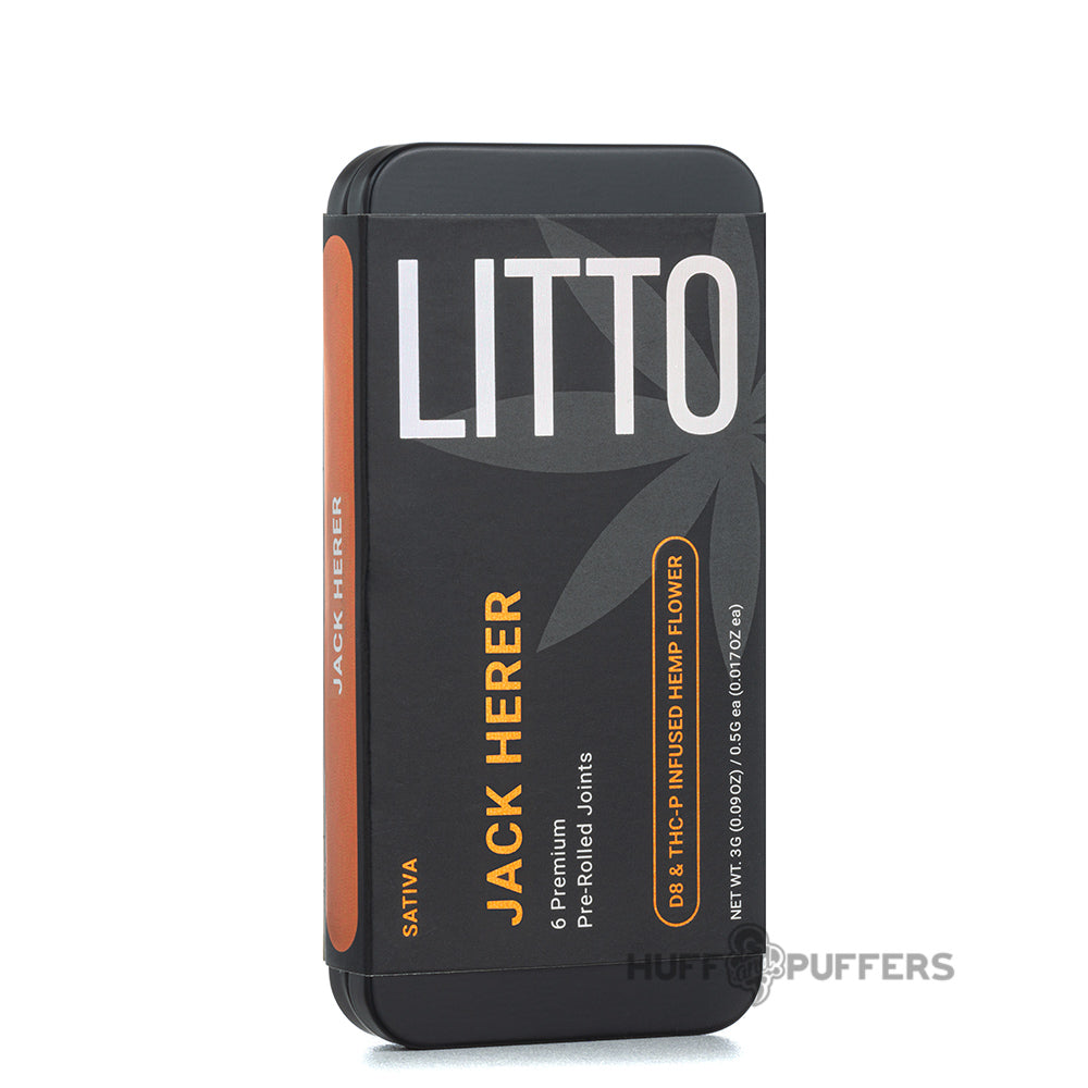 littoe 6 premium pre-rolled joints jack herer