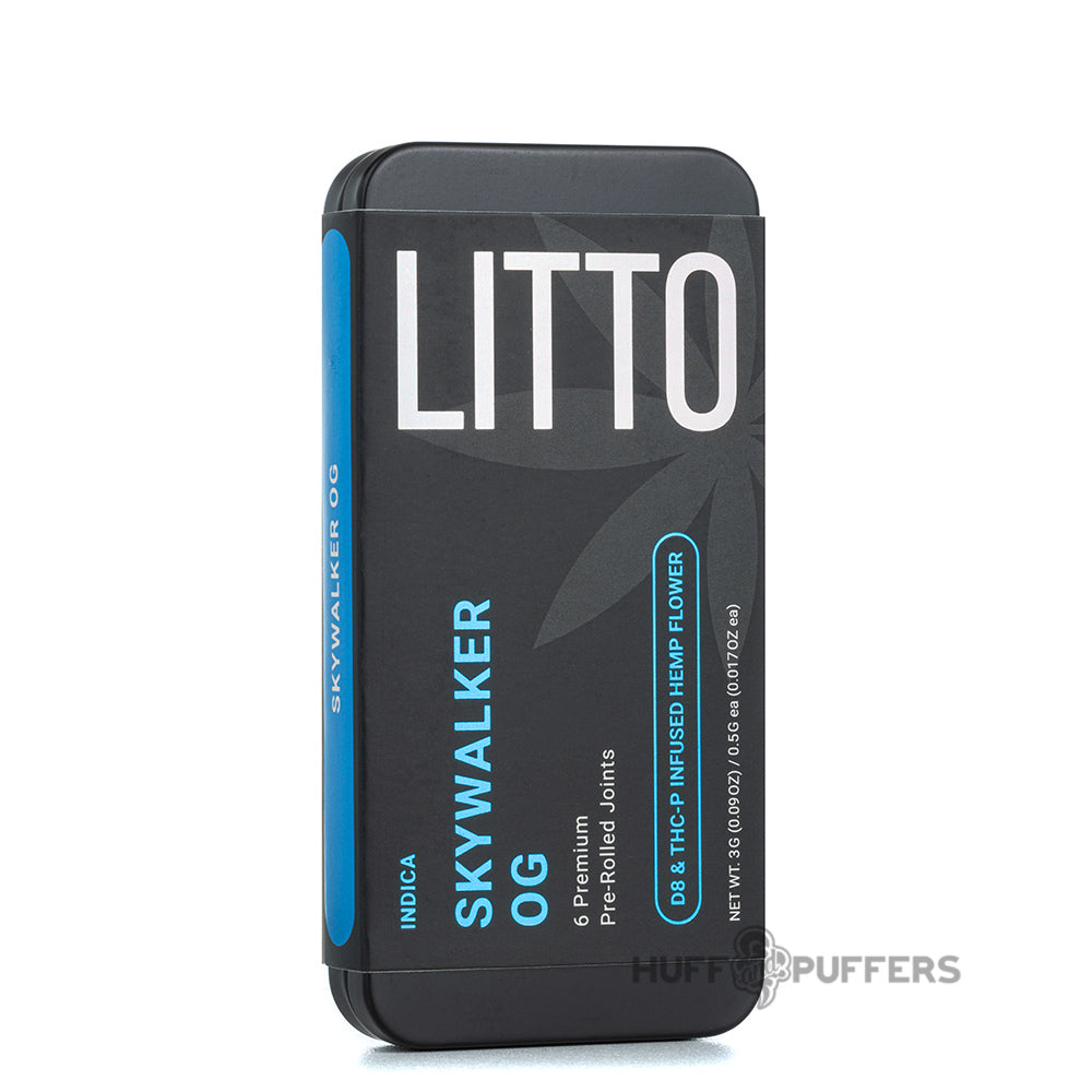 littoe 6 premium pre-rolled joints skywalker og