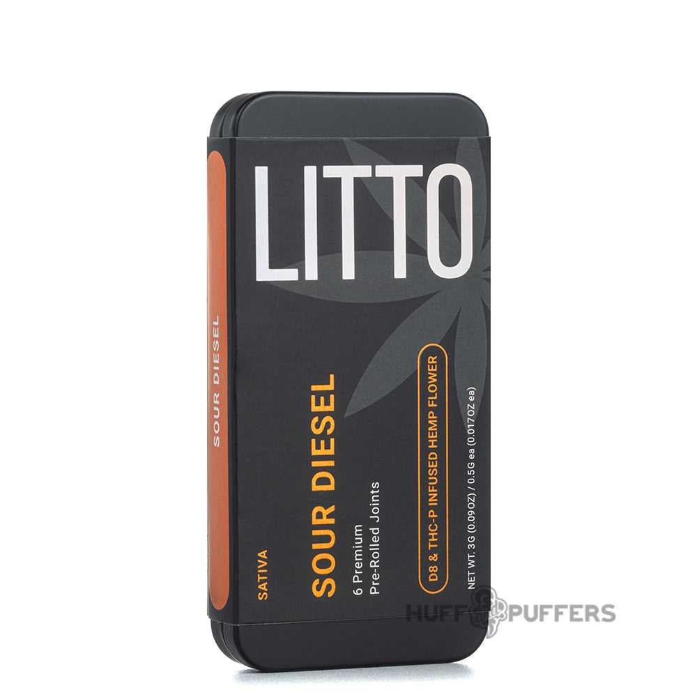 littoe 6 premium pre-rolled joints sour diesel