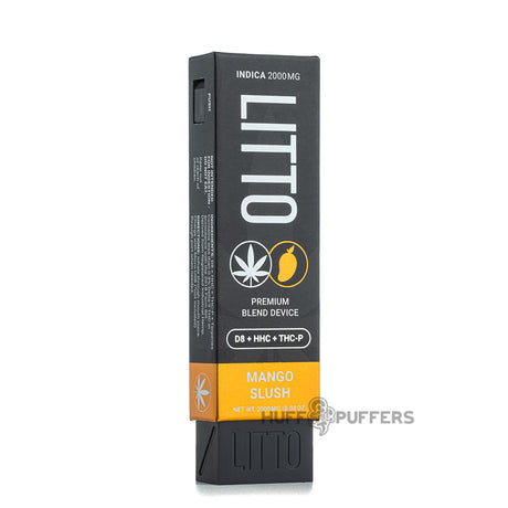 litto disposable device d8 + hhc + thc-p mango slush