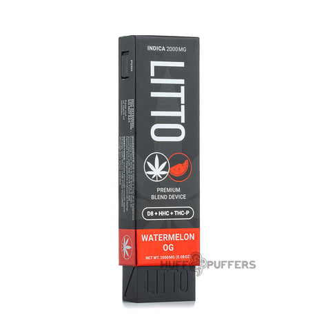litto disposable device d8 + hhc + thc-p watermelon og