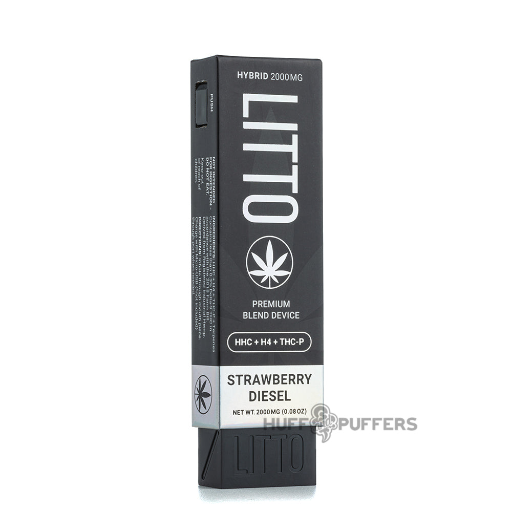 litto disposable device hhc + h4 + thc-p strawberry diesel