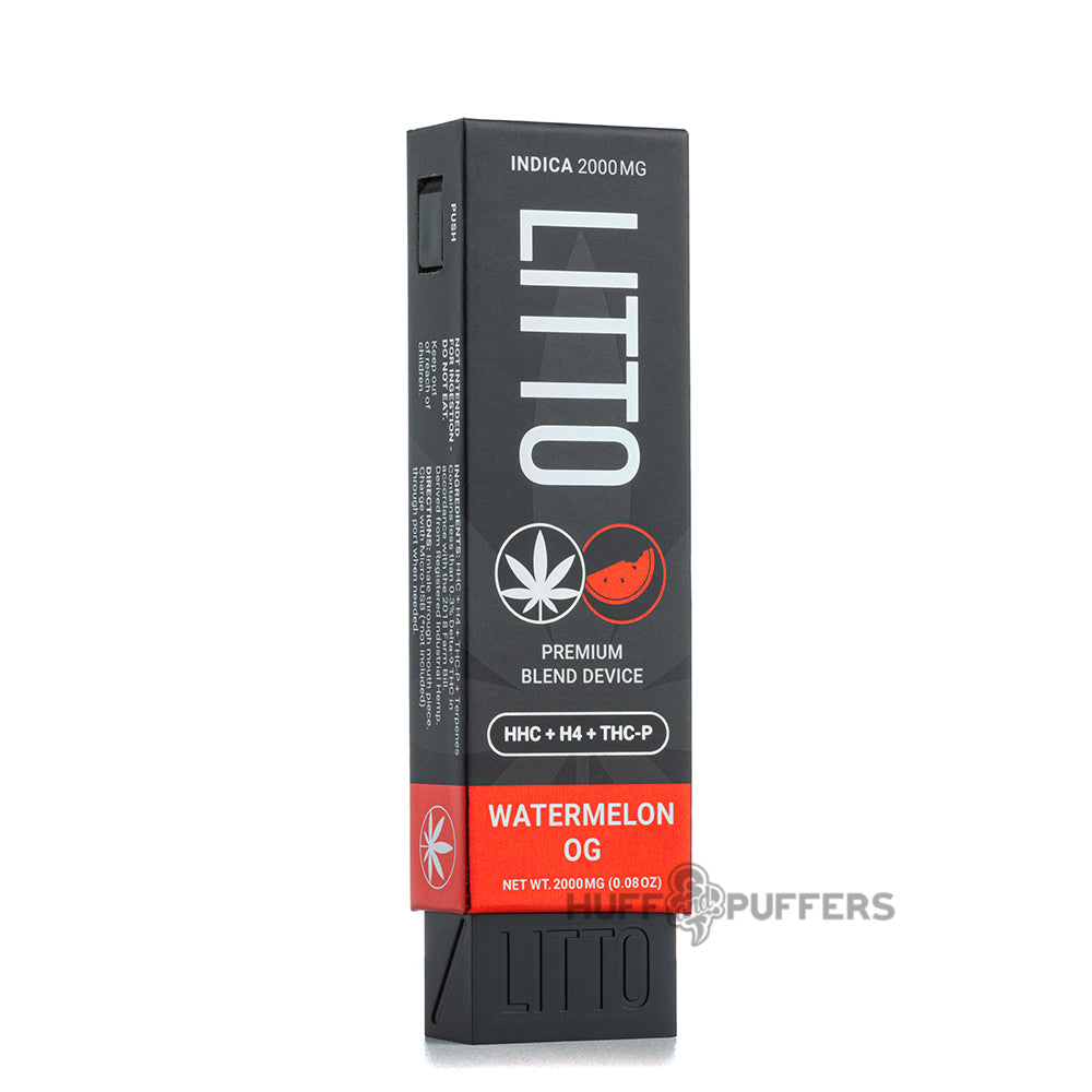 litto disposable device hhc + h4 + thc-p watermelon og