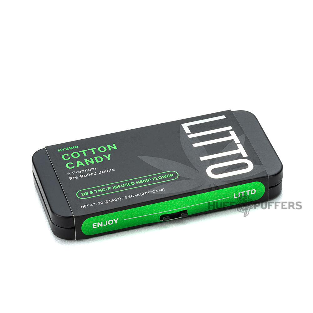 litto pre-rolled joints delta 8 cotton candy
