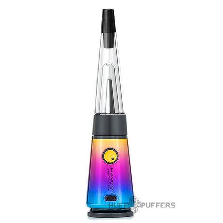 rainbow lookah mini unicorn dab rig
