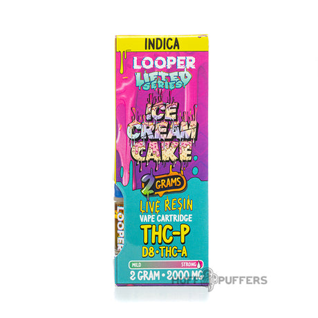 looper lifted series 2g cartridge indica ice cream cake packaging