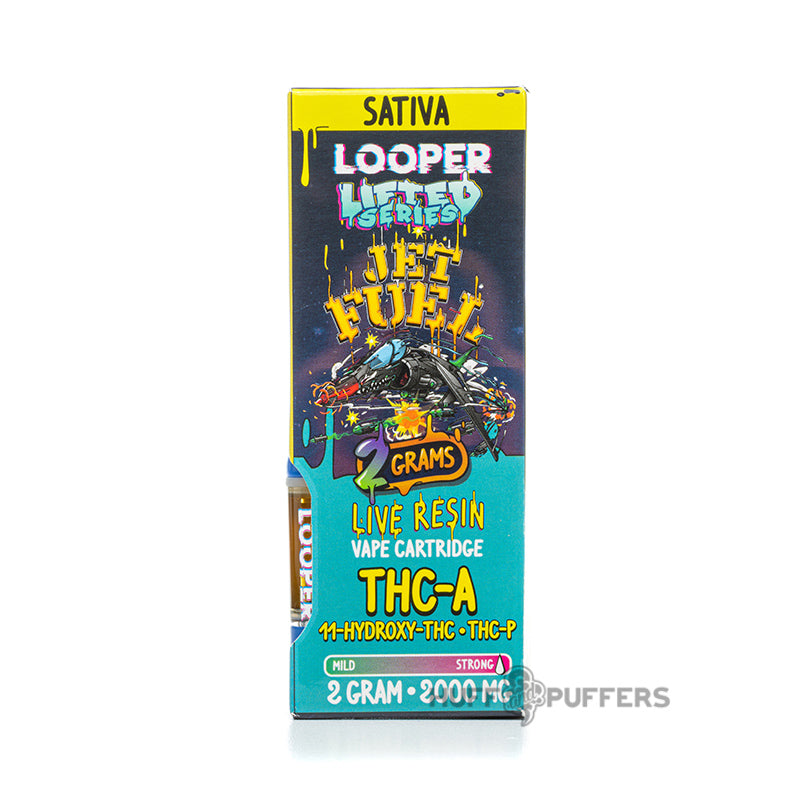 looper lifted series 2g cartridge jet fuel sativa packaging