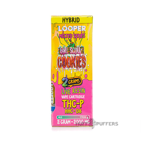 looper melted series 2g cartridge hybrid girl scout cookies packaging