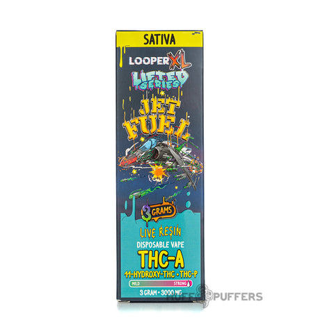looper xl disposable vape 3g jet fuel lifted series sativa