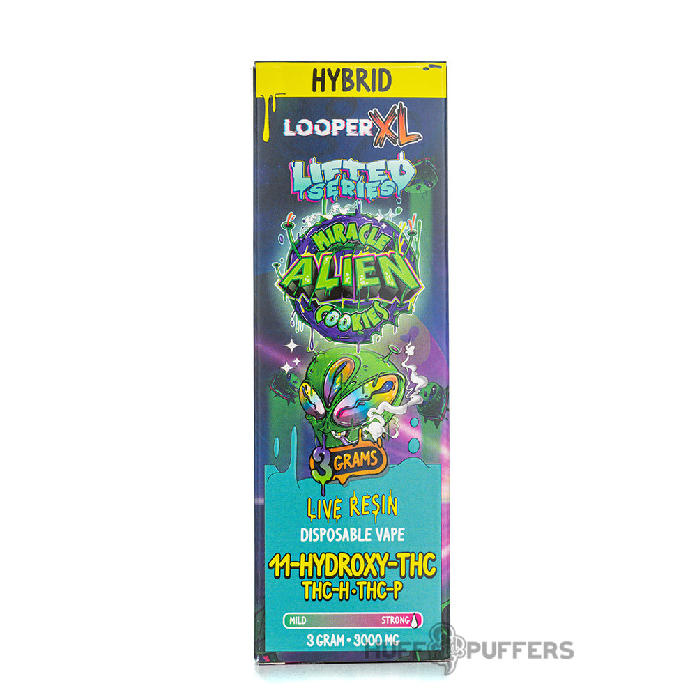 looper xl disposable vape 3g miracle alien cookies hybrid lifted series