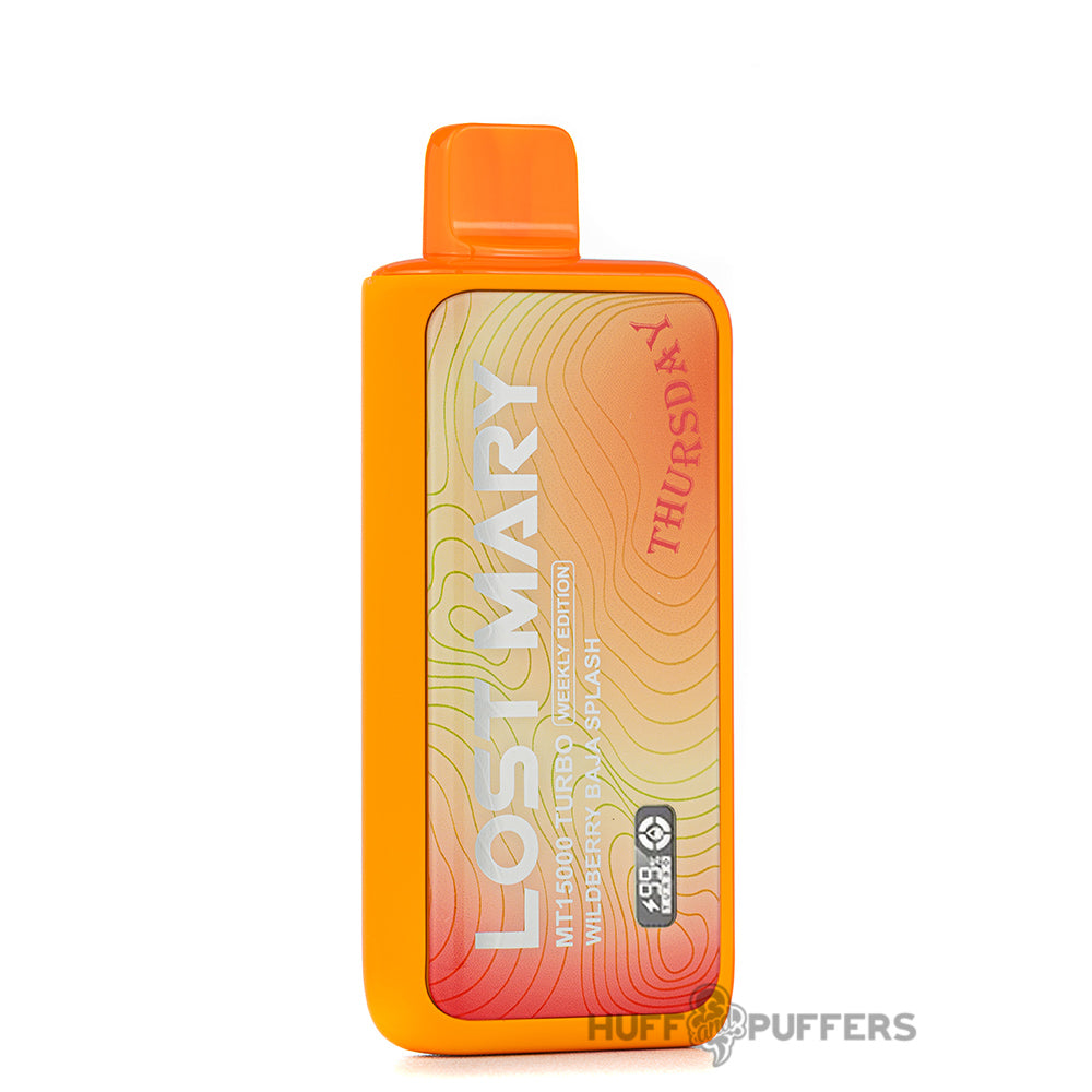 wildberry baja splash lost mary mt15000 turbo (weekly edition) disposable vape