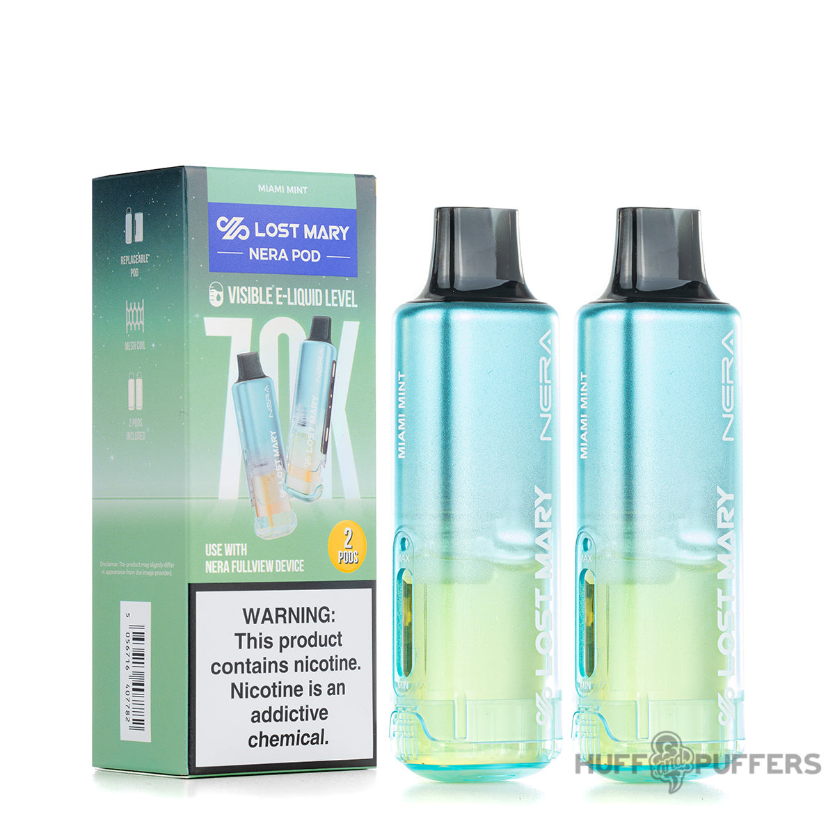 Lost Mary Nera Fullview Refill Pods - 70K Puffs $13.99 Lost Mary Nera Fullview Refill Pods - 70K Puffs $13.99