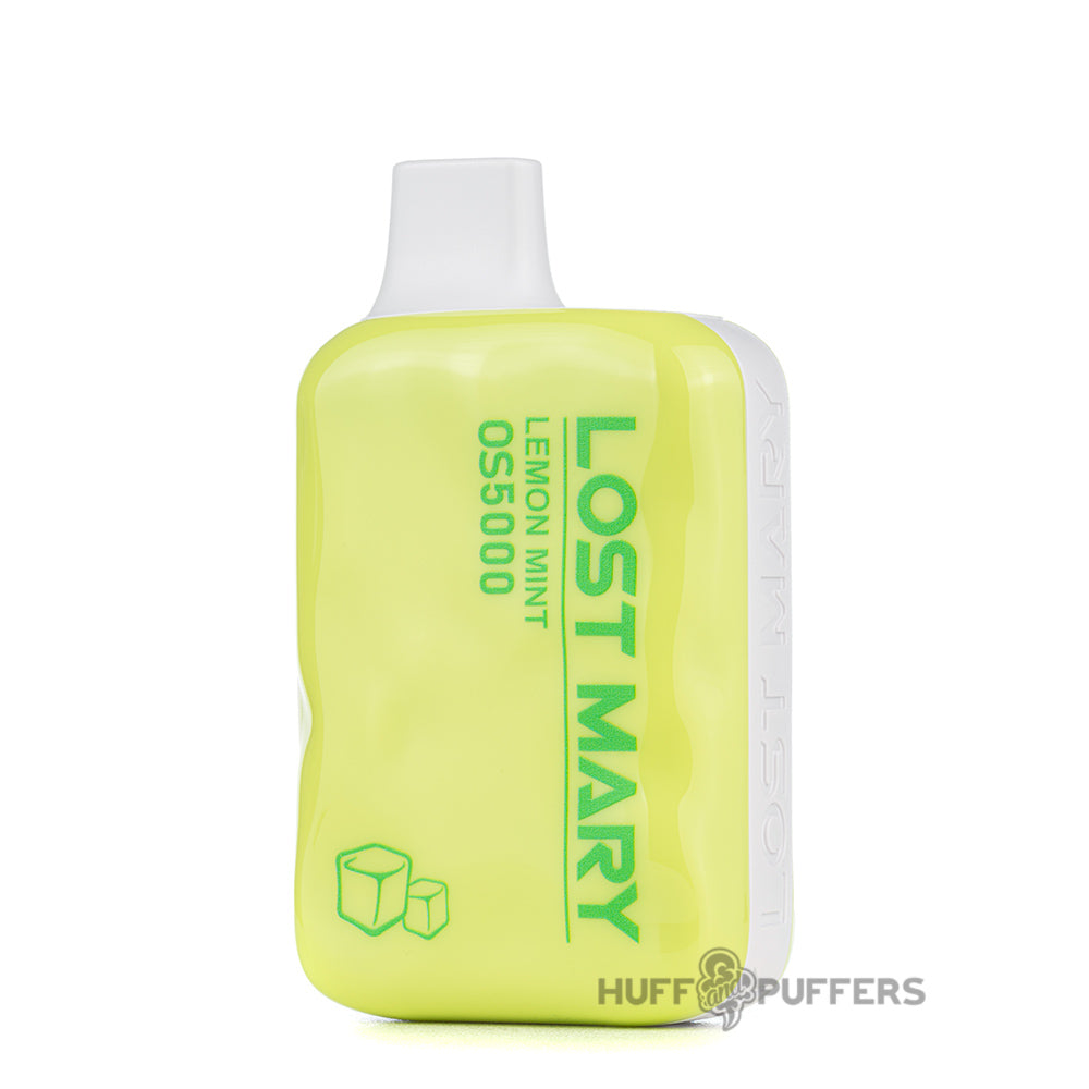 lost mary os5000 disposable vape lemon mint