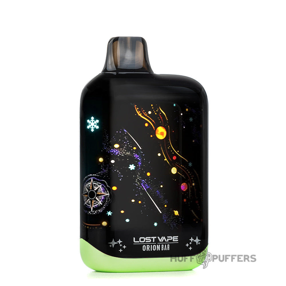 orion bar 50k sour apple ice disposable vape by lost vape