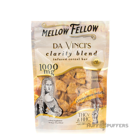 mellow fellow infused cereal bar da vinci's clarity blend cinnamon swirls