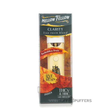 mellow fellow clarity live resin blend 2ml disposable forbidden fruit