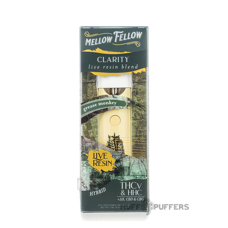 mellow fellow clarity live resin blend 2ml disposable grease monkey