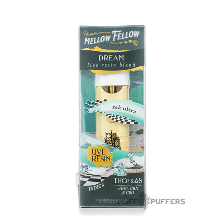 mellow fellow dream live resin blend 2ml disposable mk ultra