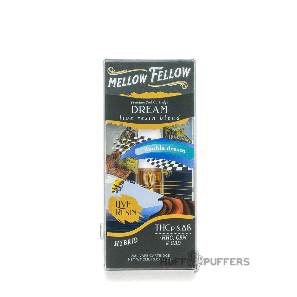 mellow fellow live resin cartridge 2ml dream double dream