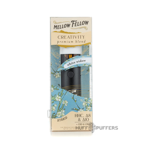 mellow fellow creativity premium blend white widow disposable 2ml