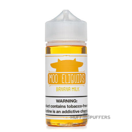 moo e liquids banana milk 100ml bottle