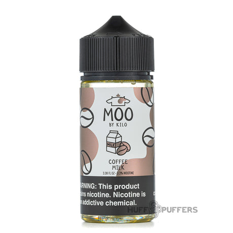 kilo moo e liquids coffee milk 100ml bottle