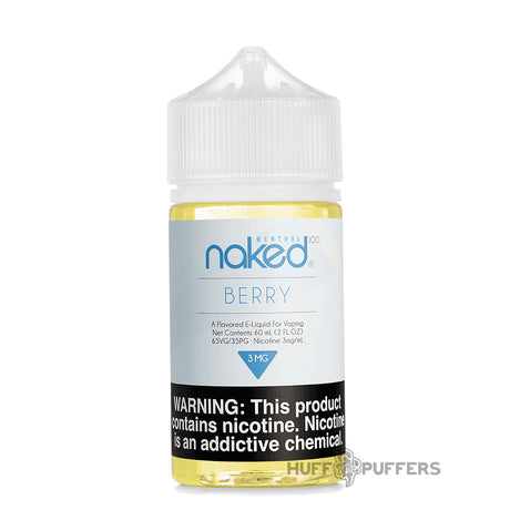 berry naked 100 menthol e-juice 60ml bottle