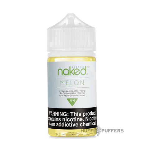 melon naked 100 menthol e-juice 60ml bottle