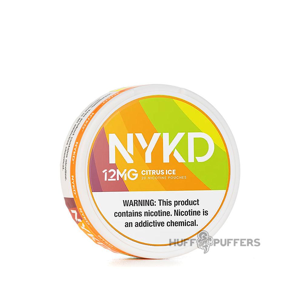 NYKD Citrus Ice Nicotine Pouches — $3.49