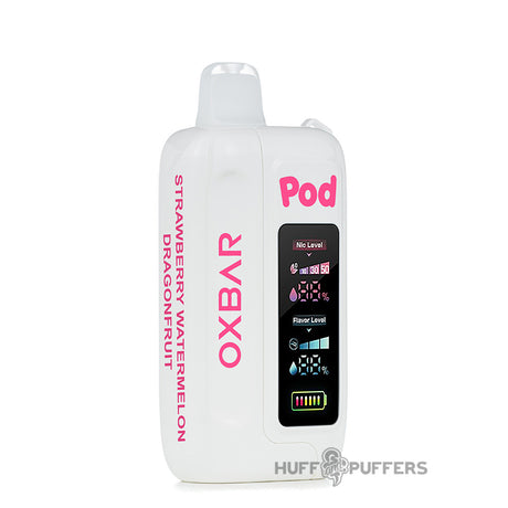 oxbar nic switch flavor disposable vape strawberry watermelon dragonfruit
