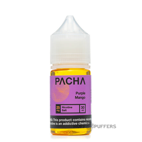 pacha syn salt purple mango 30ml e-juice bottle