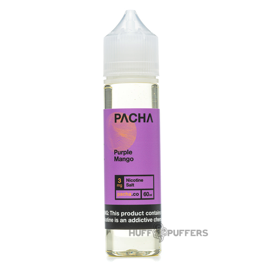 pacha syn purple mango 60ml e-juice bottle