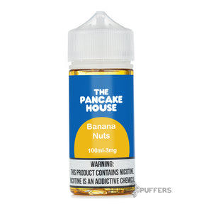 banana nuts pancake house e-juice 100ml bottle