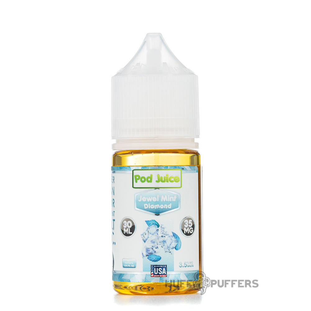 Jewel Mint Diamond - Pod Juice Salt Nic - $10.99 Jewel Mint Diamond - Pod Juice Salt Nic - $10.99
