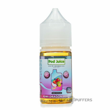 pod juice pj5000 kiwi dragon berry 30ml e-juice bottle