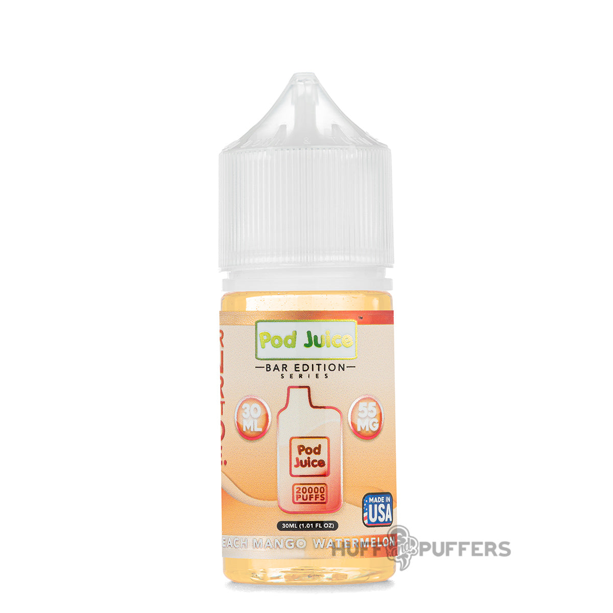 Pod Juice PJ5000 - Peach Mango Watermelon 30mL - $10.99