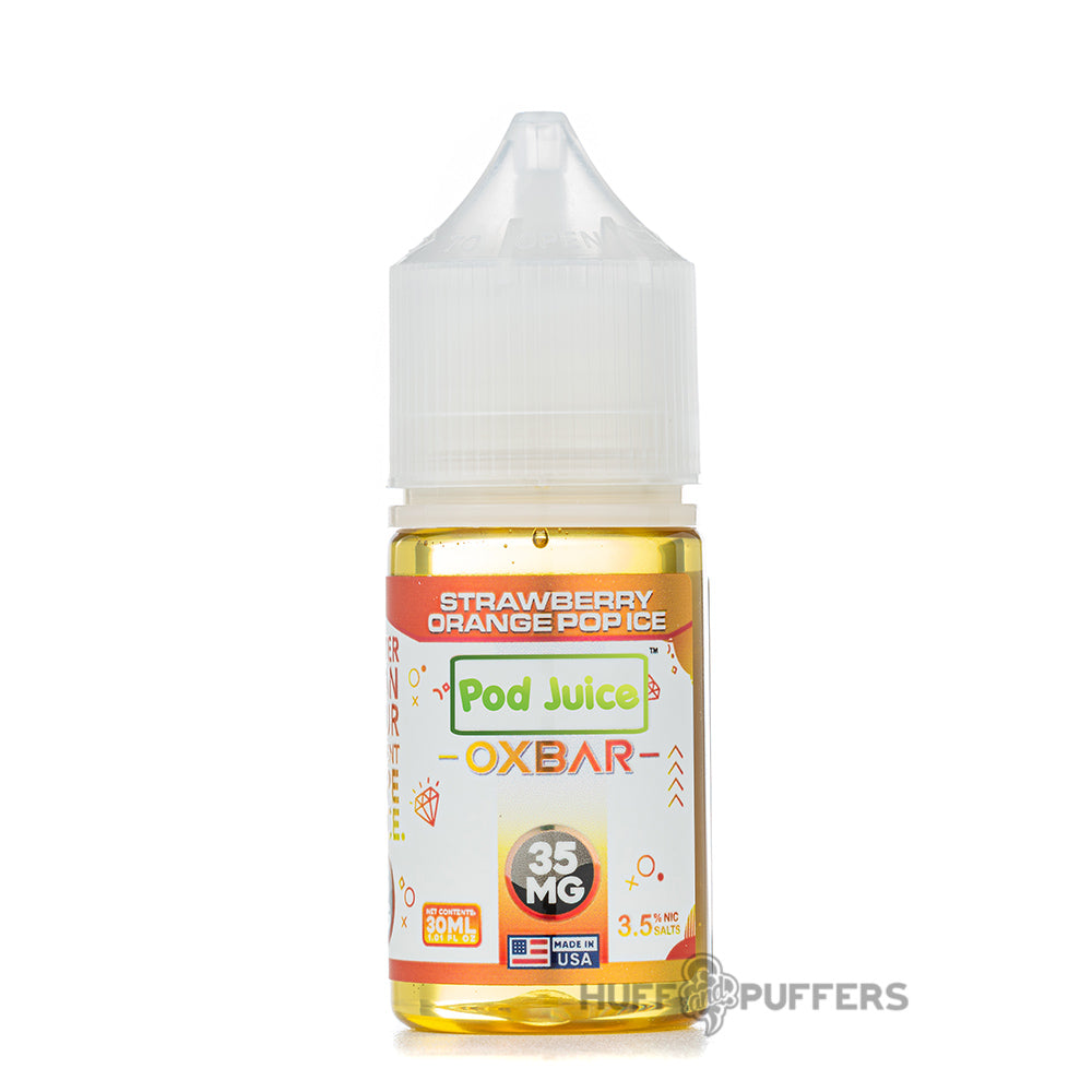 Strawberry Orange Pop Ice - Oxbar x Pod Juice - $10.99 Strawberry Orange Pop Ice - Oxbar x Pod Juice - $10.99