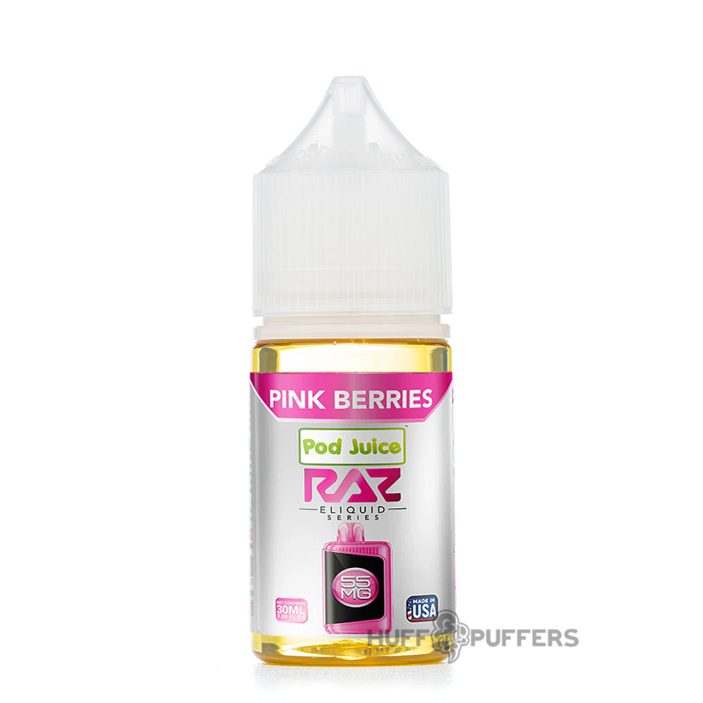 Pink Berries Salt Nicotine E-Juice 30mL | Pod Juice x Raz Pink Berries Salt Nicotine E-Juice 30mL | Pod Juice x Raz