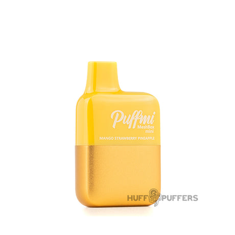 puffmi meshbbox mini disposable vape mango strawberry pineapple