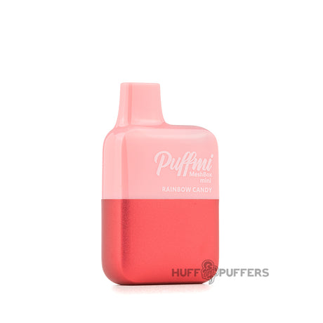 puffmi meshbbox mini disposable vape rainbow candy