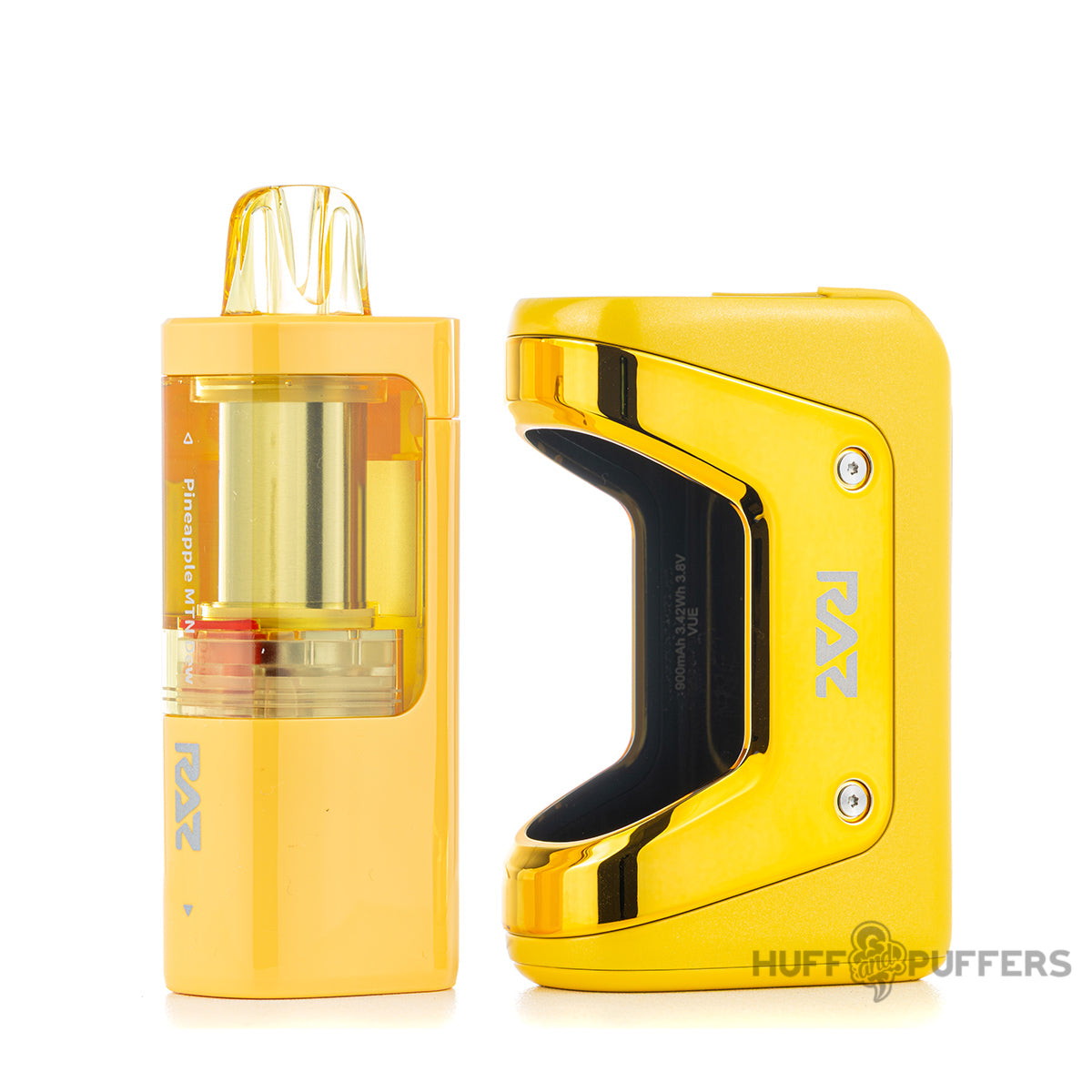 Raz Vue 50K Disposable Vape and Pod disassembled 