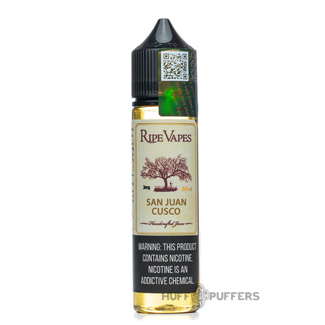 ripe vapes san juan cusco 60ml e-juice bottle