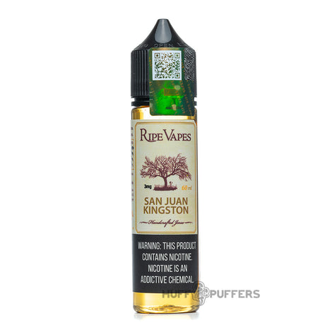 ripe vapes san juan kingston 60ml e-juice bottle