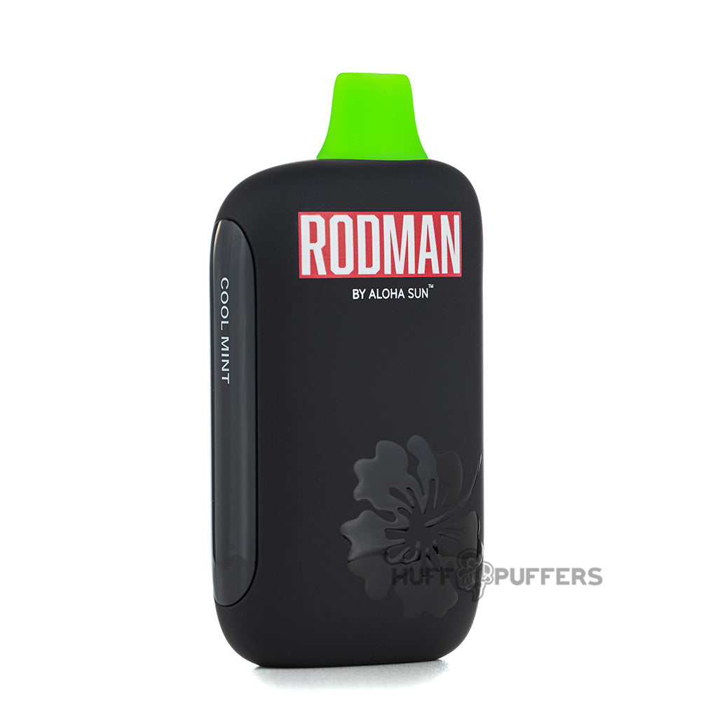 rodman 9100 disposable vape cool mint aloha sun