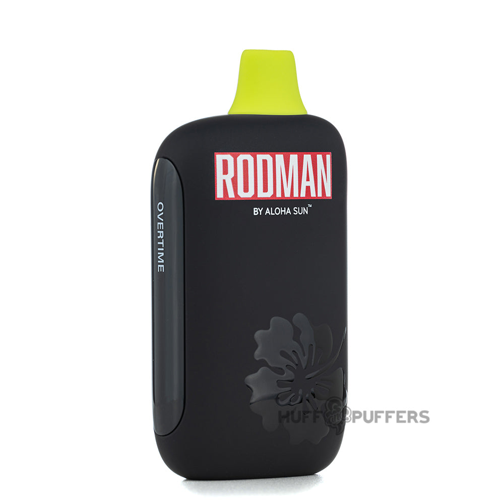 rodman 9100 disposable vape overtime aloha sun