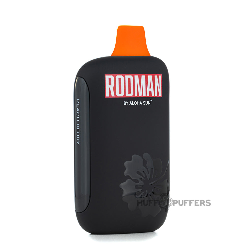 rodman 9100 disposable vape peach berry aloha sun