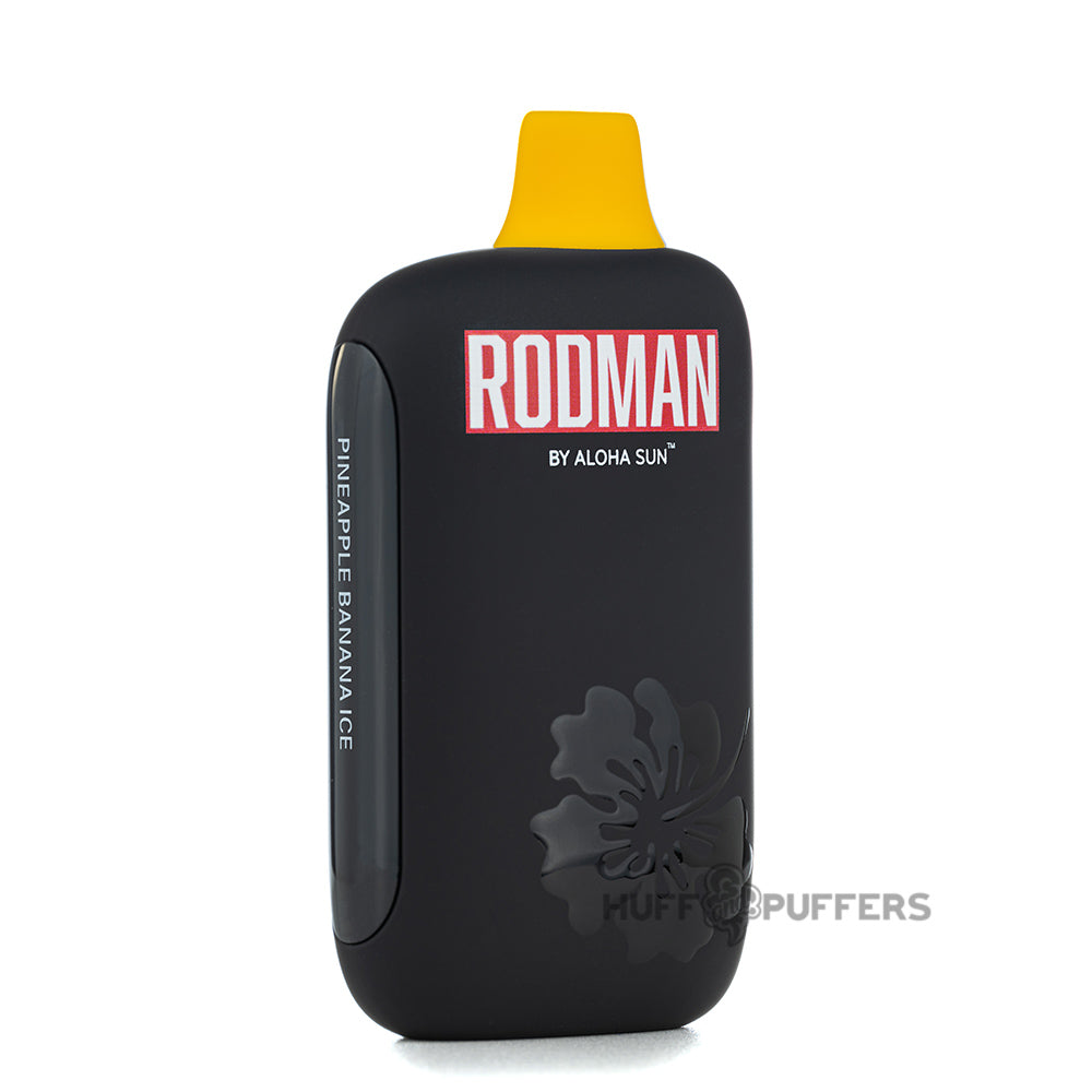 rodman 9100 disposable vape pineapple banana ice aloha sun